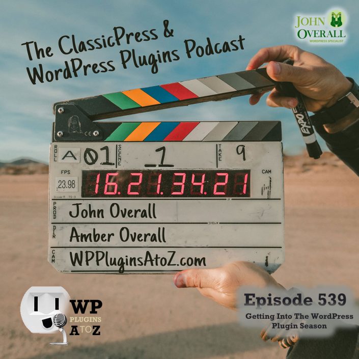 It's Episode 539 and we have plugins for Auto Posting,Gardening, Hidey Titles, Gift Cards, Broken-Be-Gone, Post ID's ... and ClassicPress Options. It's all coming up on WordPress Plugins A-Z!